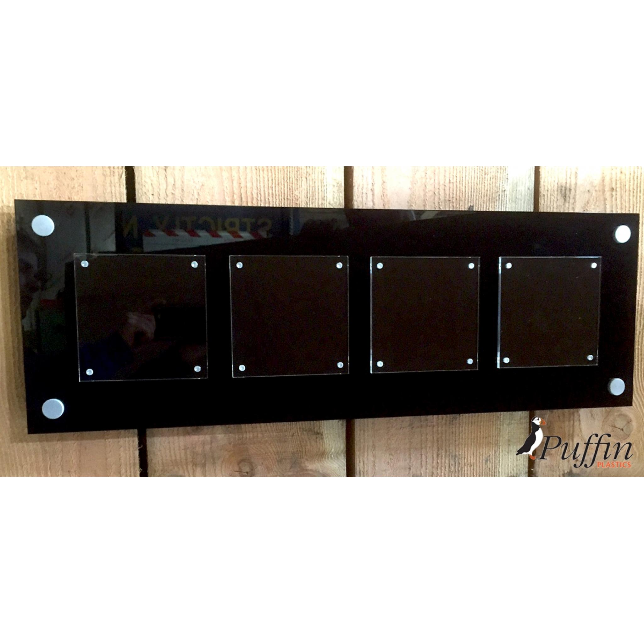 Magnetic Photo Frames - Four Positions | Puffin Plastics
