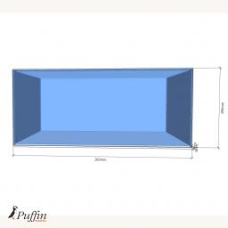 Football Boot Display Case (Double) - Colour Base