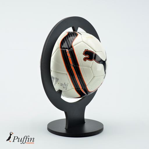 Football Display Plinth - BLACK