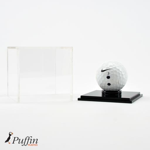 Golf Ball Display Case - Colour Base