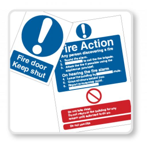 Fire Door Signs