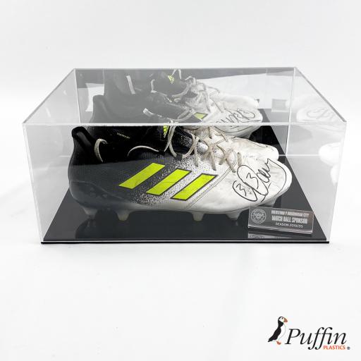 Trainer Display Case (Double) - With Mirror Back