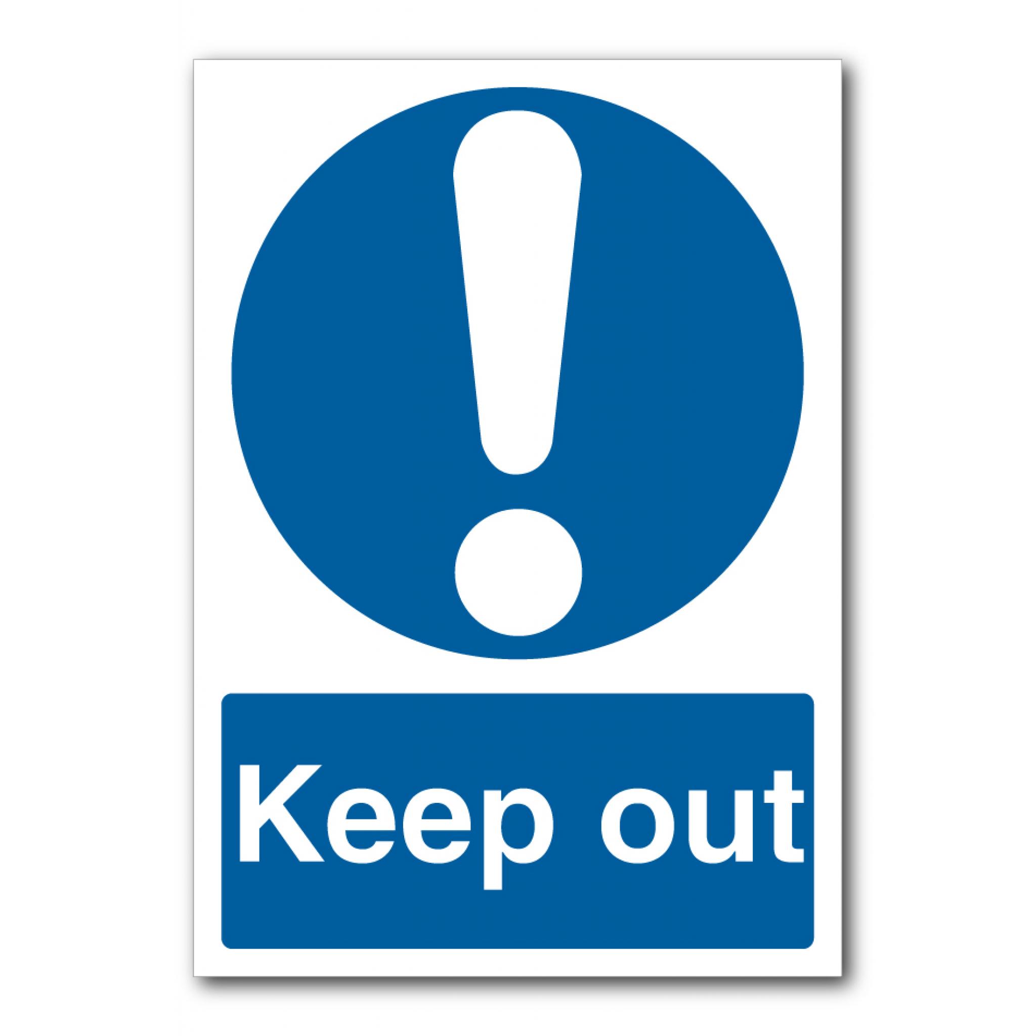 Safety Signs - Keep Out Sign