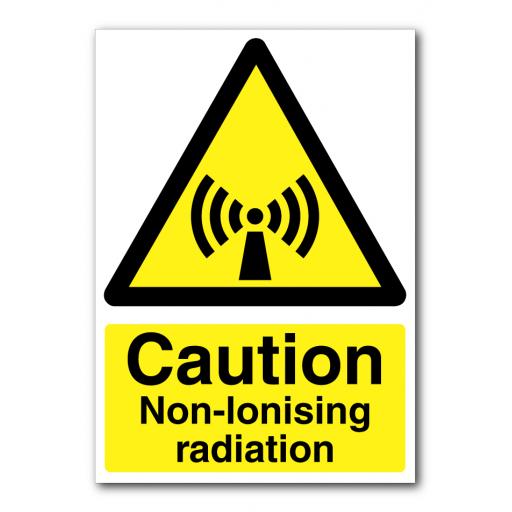 Caution Non-Ionising Radiation Sign