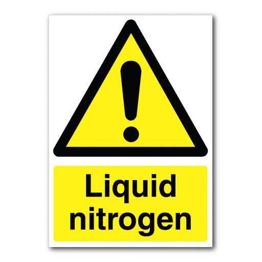 Liquid Nitrogen Sign