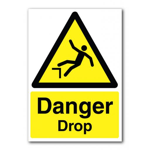 Danger Drop Sign