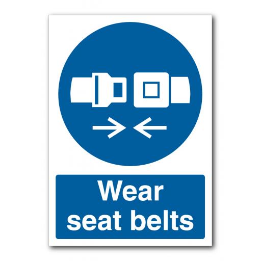 Wear Seat Belts Sign