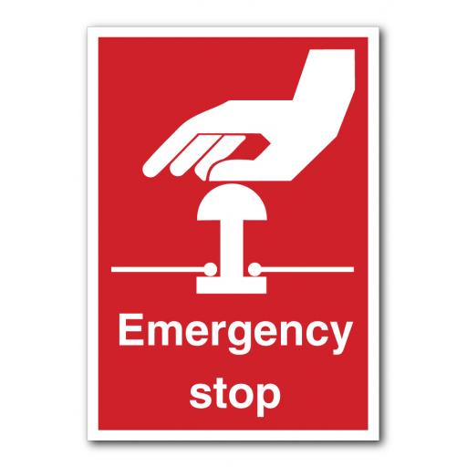 Emergency Stop Sign