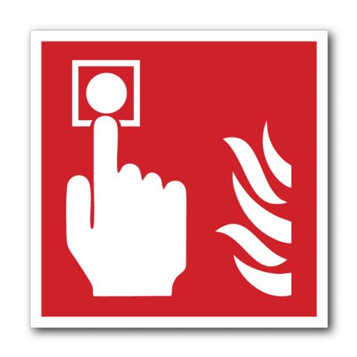 Fire Alarm (No Wording) Sign