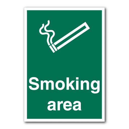 Smoking Area Sign