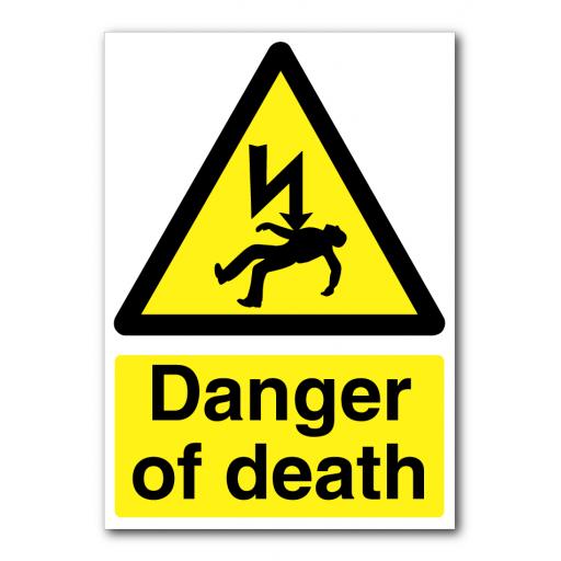 Danger Of Death Sign