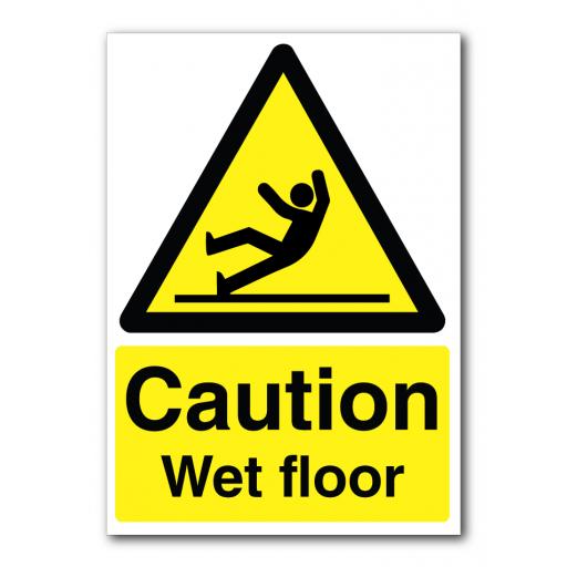 Caution Wet Floor Sign