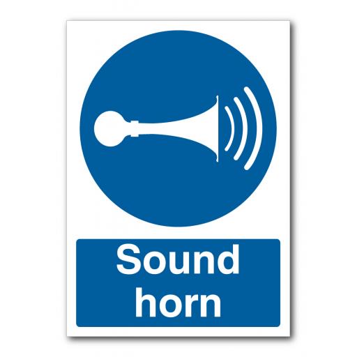 Sound Horn Sign