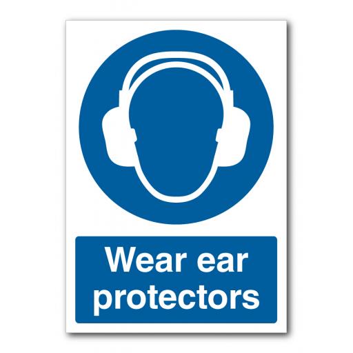 Wear Ear Protectors Sign