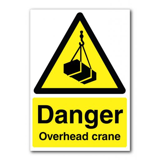 Danger Overhead Crane Sign