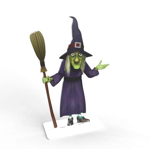 Halloween Witches - Free Standing (2-Pack)