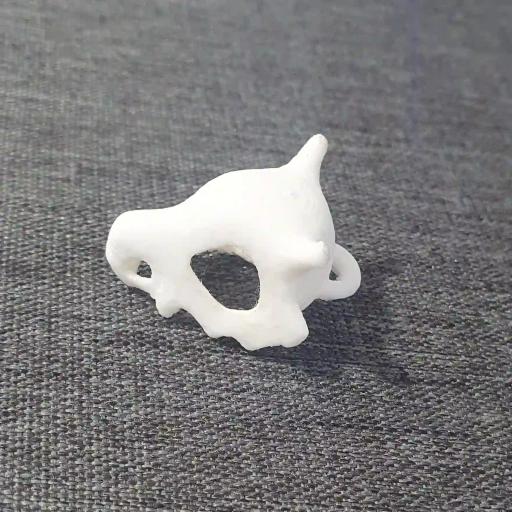 Pokemon Cubone Skull Keyring Attachment