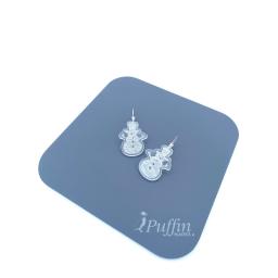 (Puffin Plastics) Christmas Earrings - Snowman 4.jpg