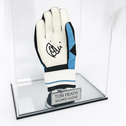 Goalkeeper Glove Display Case - Mirror Base