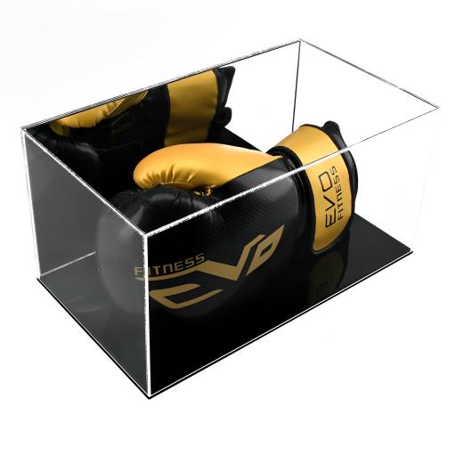 Boxing Glove Display Case - Single Landscape (With Mirror Backing)