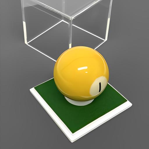 Premium Snooker Ball Display Case