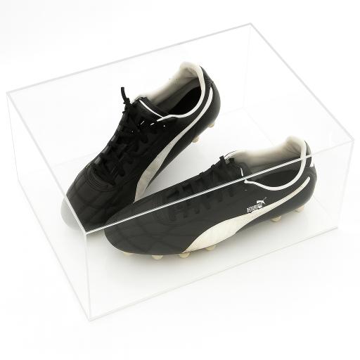 Football Boot Display Case - White (Double)
