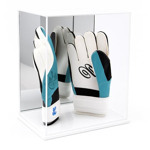 Goalkeeper Glove Display Case With Mirror Back