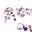 Purple and White Camo